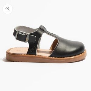 NWT Freshly Picked Newport Clog Black Toddler Sandals